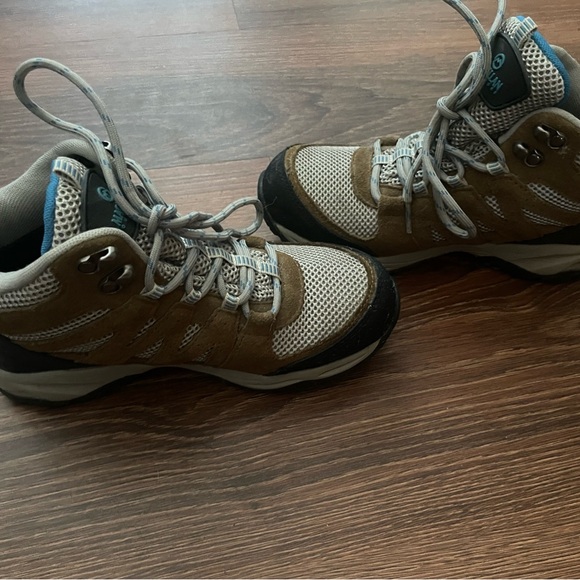 Women\'s Brown and Gray Hiking Boots